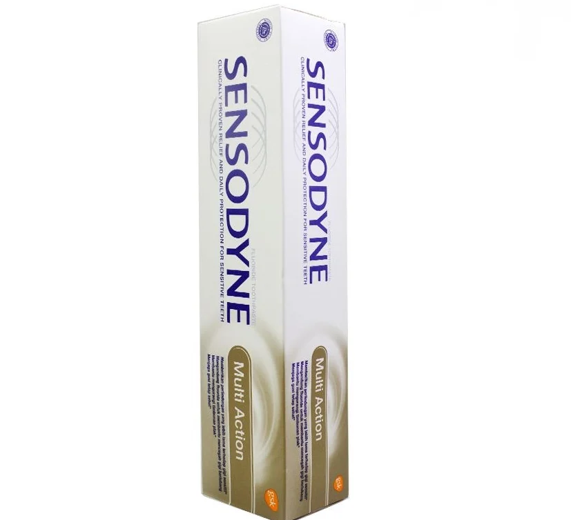 2.خمیردندان سنسوداین مدل مولتی اکشن Sensodyne Multi Action Toothpaste مسواکالا مسواک کالا mesvakala