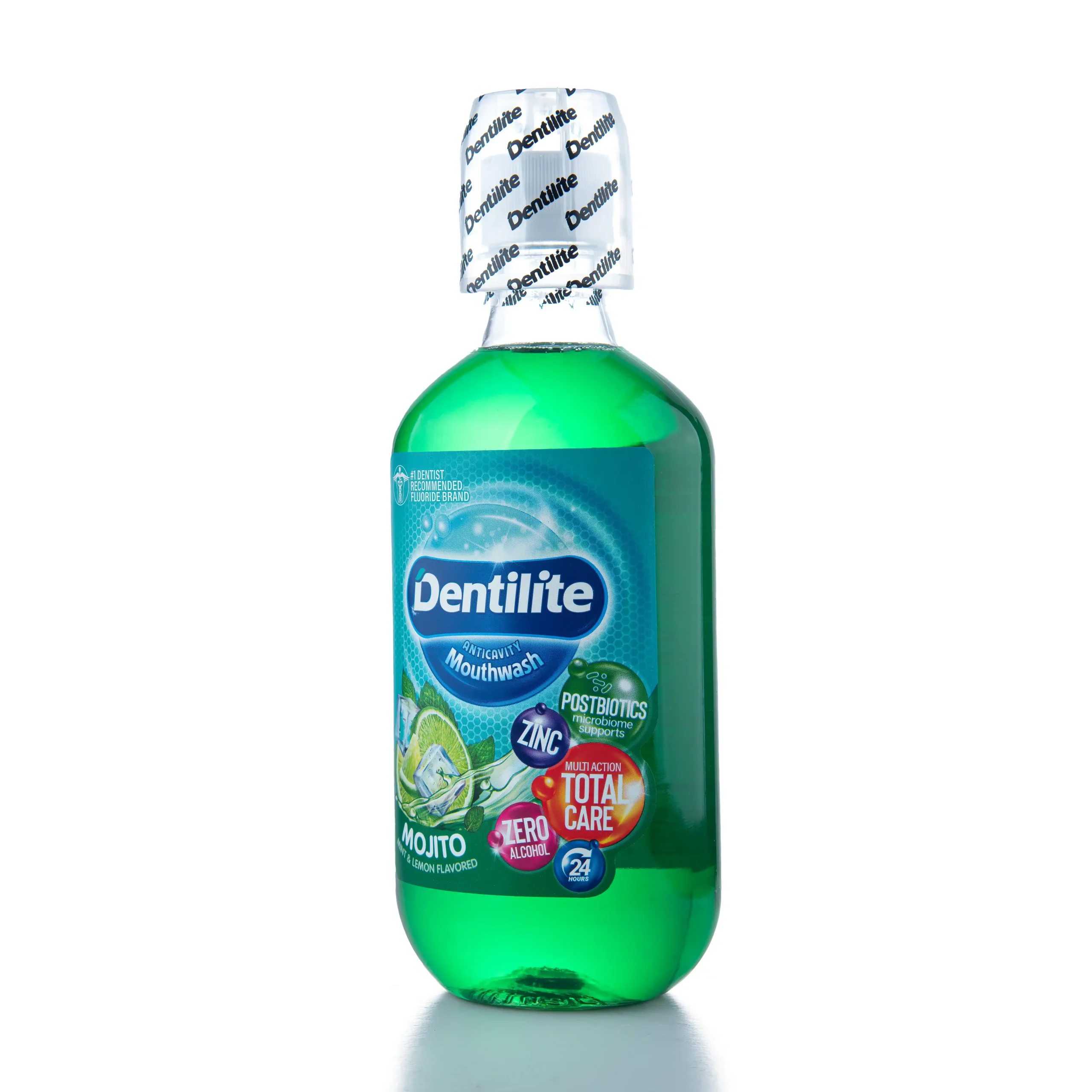 دهانشویه دنتیلایت طعم موهیتو Dentilite Total Mouthwash - Mojito Flavor 4