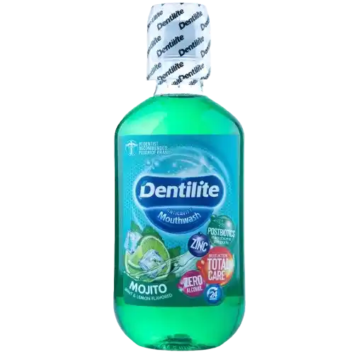 دهانشویه دنتیلایت طعم موهیتو Dentilite Total Mouthwash - Mojito Flavor