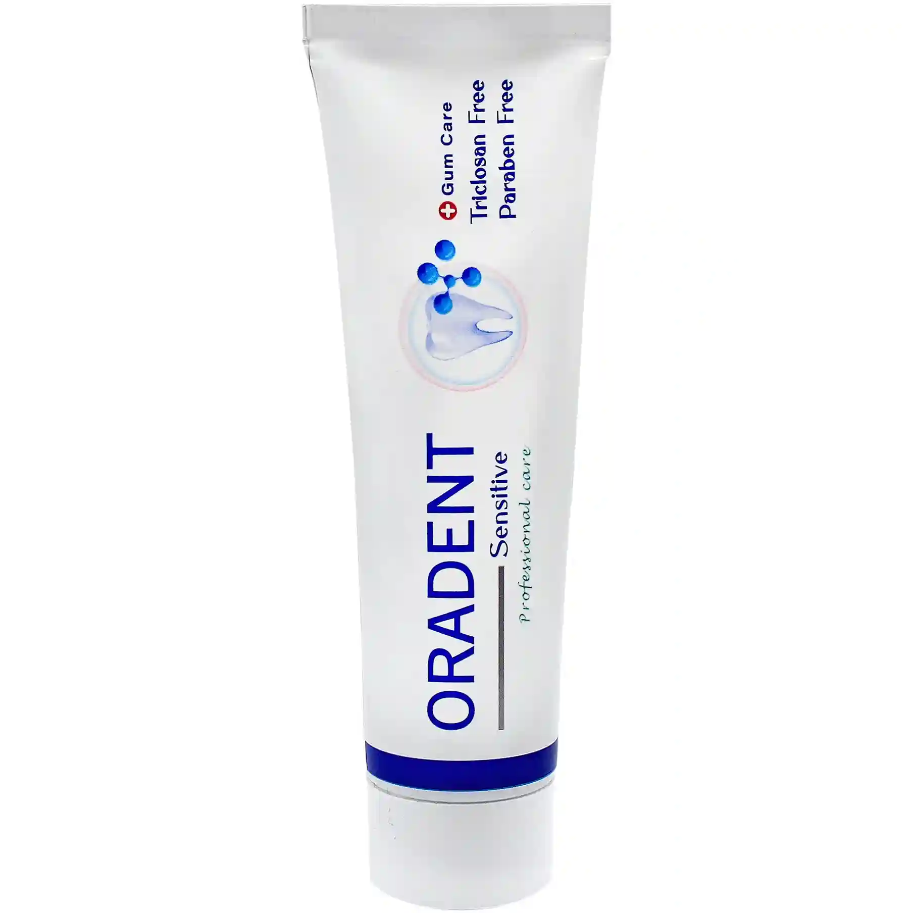 1 خمیردندان اورادنت مدل Sensitive 120 Oradent Sensitive Toothpaste_120g مسواکالا مسواک کالا Mesvakalaگرمی