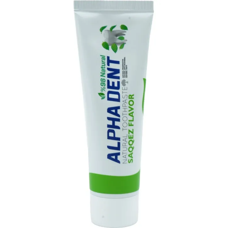 1-خمیردندان طبیعی آلفادنت مدل وندا با طعم سقز-ALPHADENT Natural Toothpaste — VANDA Saqqez Flavor-مسواک کالا-مسواکالا-mesvakala
