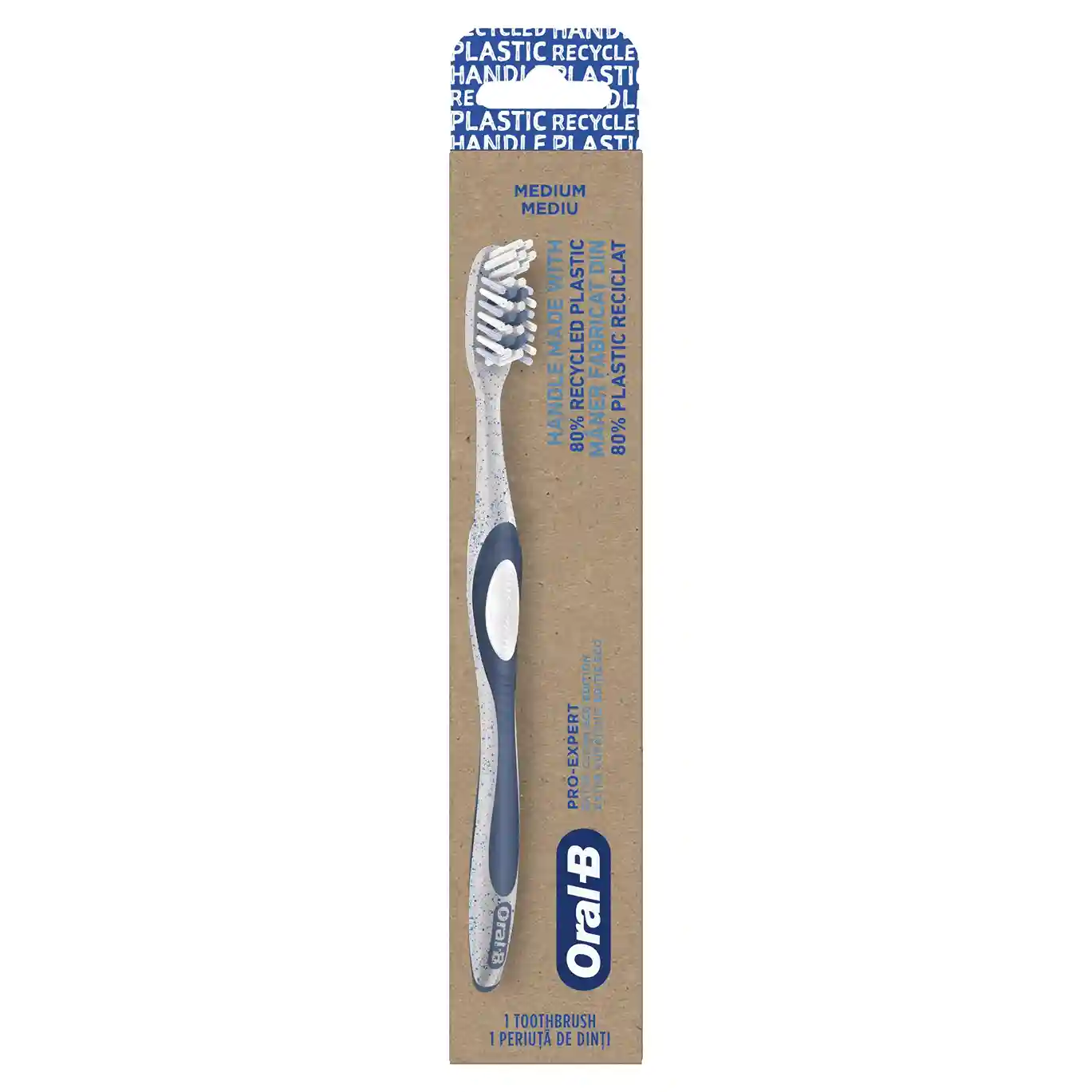1 مسواک اورال بی Pro-Expert Extra Clean Eco Edition با برس متوسط Oral-B Pro-Expert Extra Clean Eco Edition Toothbrush – Medium مسواکالا مسواک کالا mesvakala