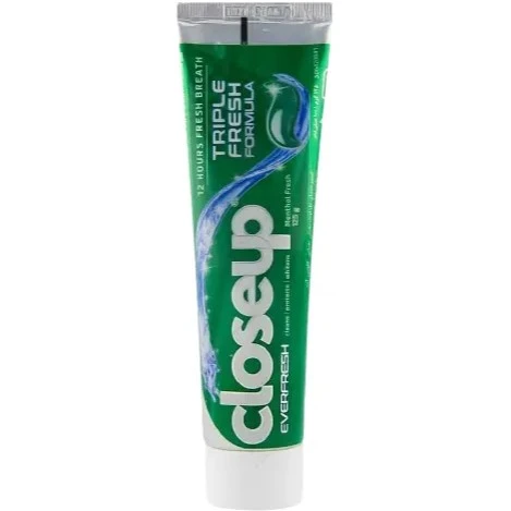 1خمیر دندان کلوز آپ اور فرش نعنایی close up ever fresh menthol fresh gel toothpaste مسواکالا مسواک کالا mesvakala