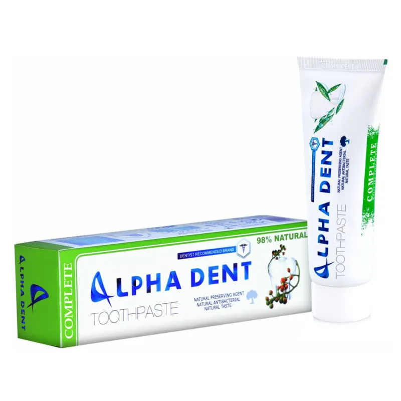 2-خمیردندان طبیعی آلفادنت مدل وندا با طعم سقز-ALPHADENT Natural Toothpaste — VANDA Saqqez Flavor-مسواک کالا-مسواکالا-mesvakala