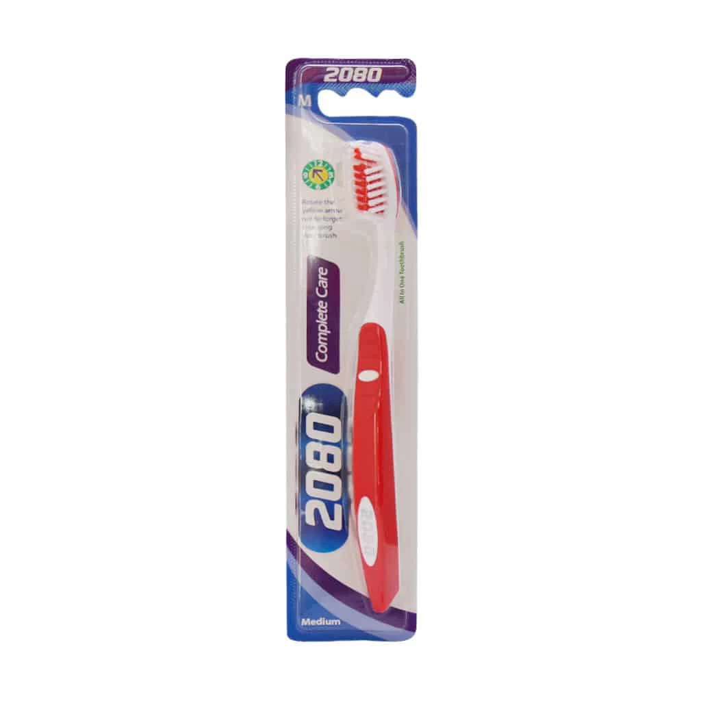 2 مسواک کامپلیت کر 2080 _برس متوسط 2080 Complete Care Medium Toothbrush مسواکالا مسواک کالا mesvakala