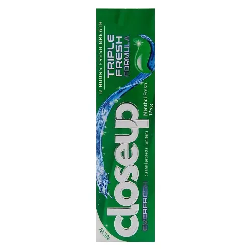 6خمیر دندان کلوز آپ اور فرش نعنایی close up ever fresh menthol fresh gel toothpaste مسواکالا مسواک کالا mesvakala