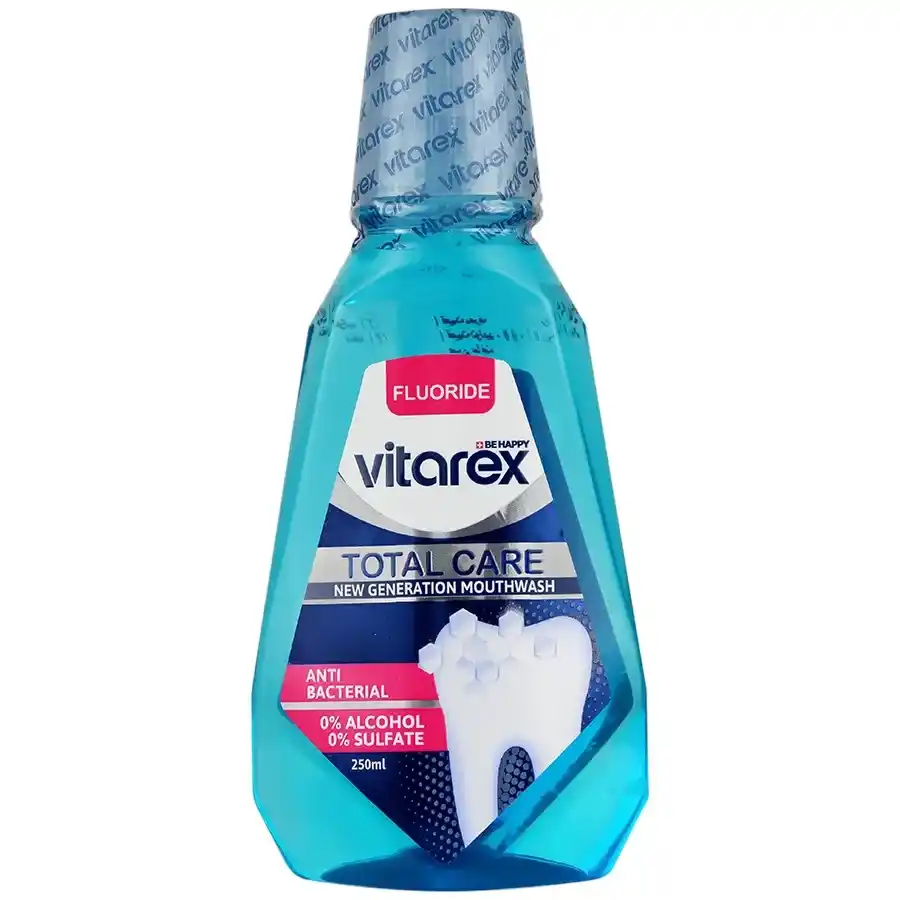 1دهانشویه کامل ویتارکس ۲۵۰ میلی لیترVitarex Total Care Mouthwash 250 ml مسواکالا mesvakala