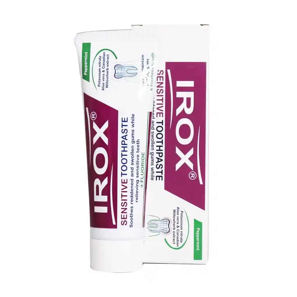 3 خمیردندان حساس ایروکس (ملایم) 100grIROX Sensitive Toothpaste 100grمسواکالا مسواک کالا mesvakala