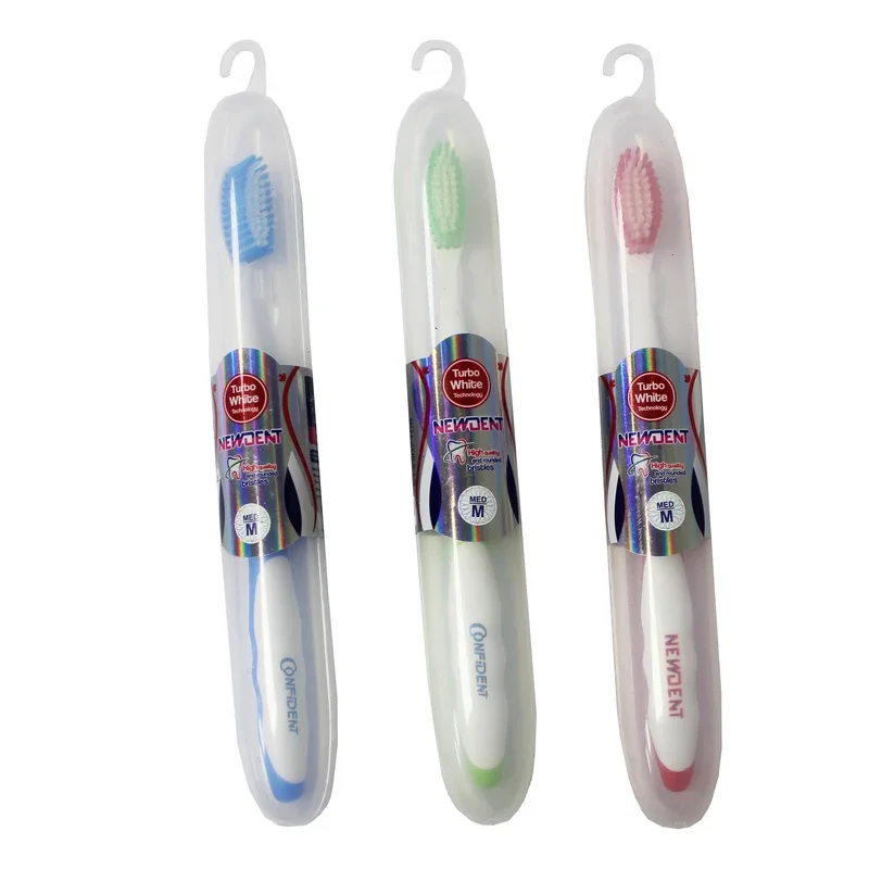 1 مسواک مسافرتی کانفیدنت مدل Pearl Travel Pack مروارید confident mesvakala مسواکالاv