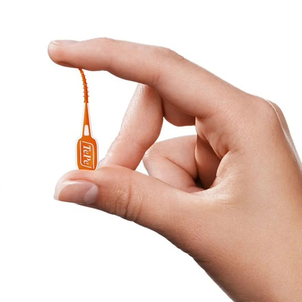 5 مسواک بین دندانی تپه TePe مدل EasyPick سایز XS_S کوچک رنگ نارنجی mesvakala مسواکالا